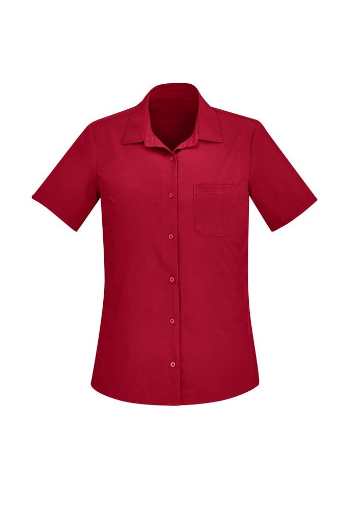  BizCare Womens Florence Short Sleeve Shirt - CS947LS | Biz Care | Fashion Biz Online