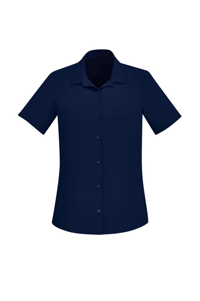  BizCare Womens Florence Short Sleeve Shirt - CS947LS | Biz Care | Fashion Biz Online