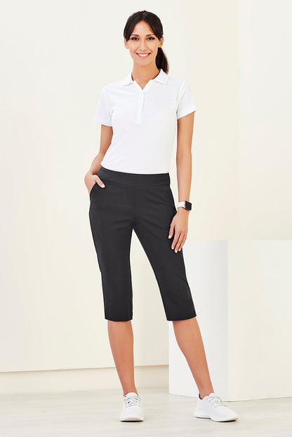  BizCare Womens Jane 3/4 Length Stretch Pant - CL040LL | Biz Care | Fashion Biz Online