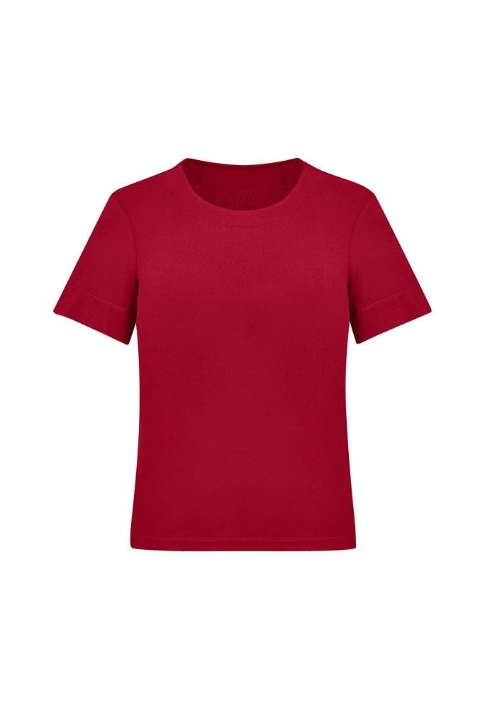 BizCare Womens Marley Jersey T-Top - CS952LS | Biz Care | Fashion Biz Online