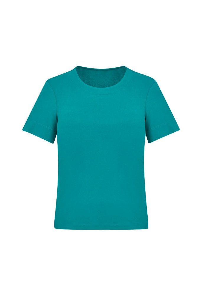  BizCare Womens Marley Jersey T-Top - CS952LS | Biz Care | Fashion Biz Online