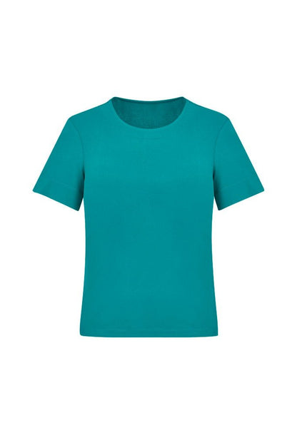  BizCare Womens Marley Jersey T-Top - CS952LS | Biz Care | Fashion Biz Online