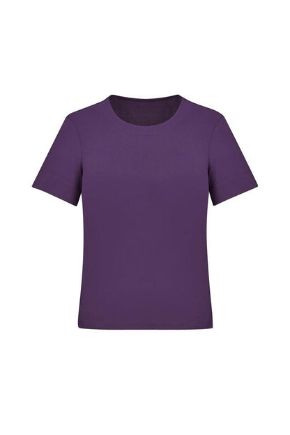  BizCare Womens Marley Jersey T-Top - CS952LS | Biz Care | Fashion Biz Online