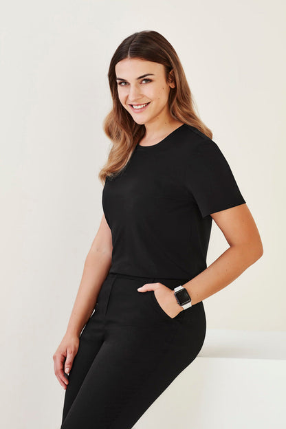  BizCare Womens Marley Jersey T-Top - CS952LS | Biz Care | Fashion Biz Online