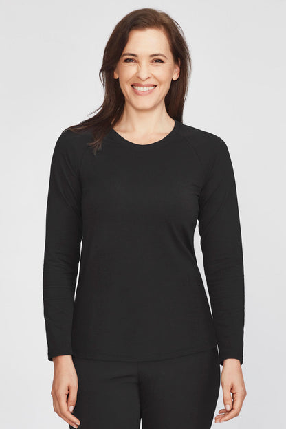  BizCare Womens Performance Long Sleeve Tee - CT247LL | Biz Care | Fashion Biz Online