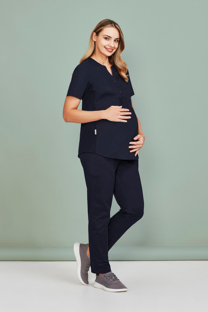  BizCare Womens Rose Maternity Scrub Pant - CSP244LL | Biz Care | Fashion Biz Online