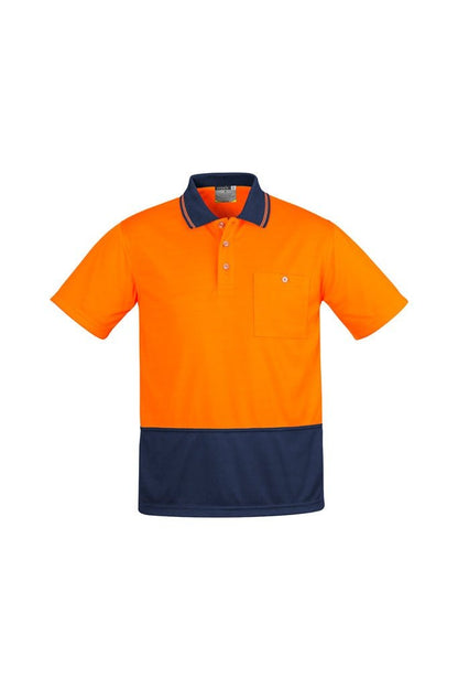  Syzmik Mens Comfort Back S/S Polo - ZH415 | Syzmik | Fashion Biz Online