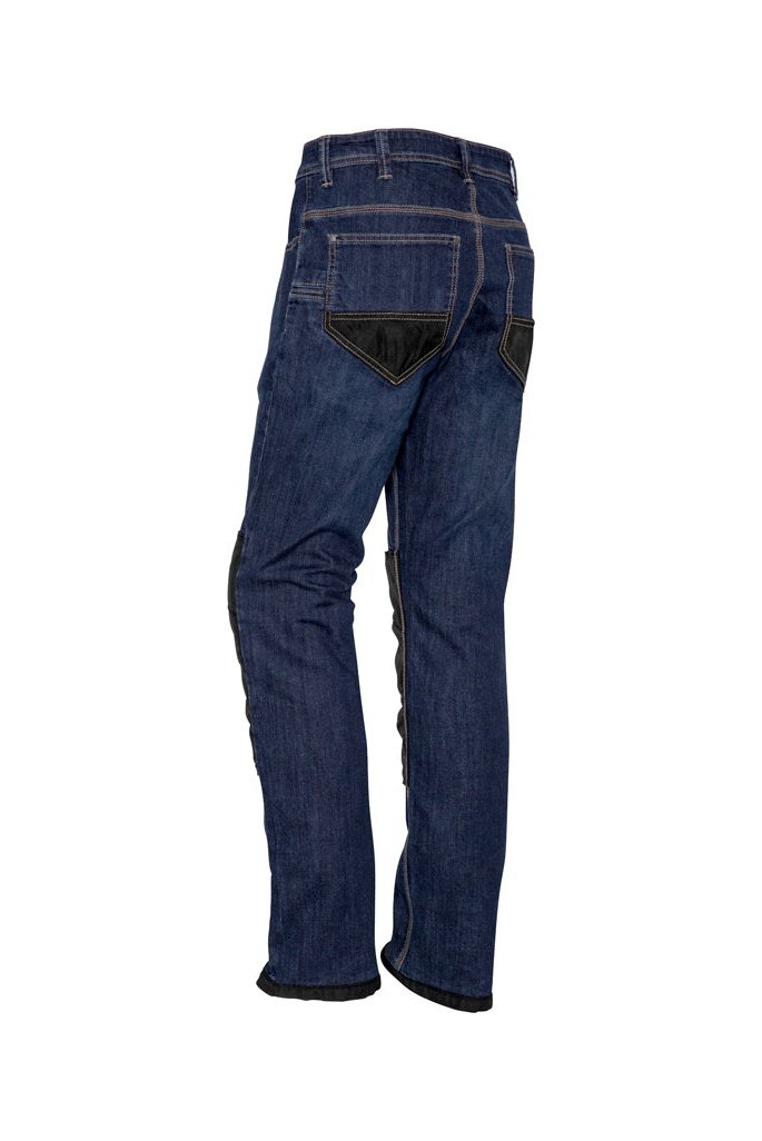 Syzmik Mens Heavy Duty Cordura Stretch Denim Jeans ZP508 | Syzmik | Fashion Biz Online