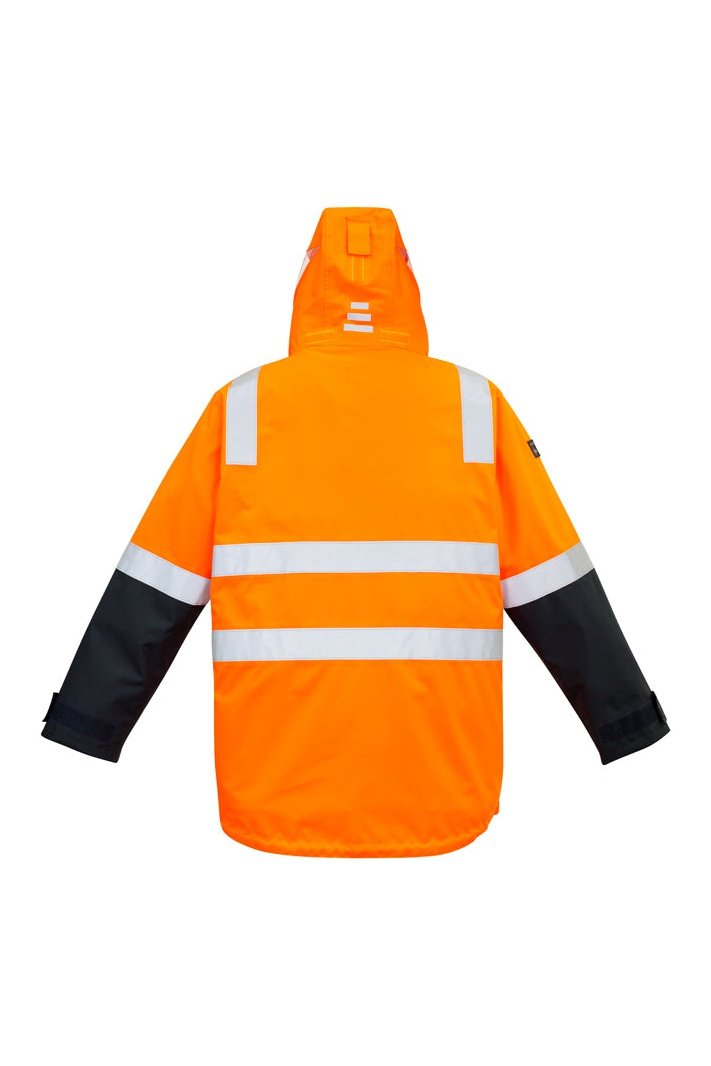  Syzmik Mens Hi Vis 4 in 1 Waterproof Jacket ZJ532 | Syzmik | Fashion Biz Online