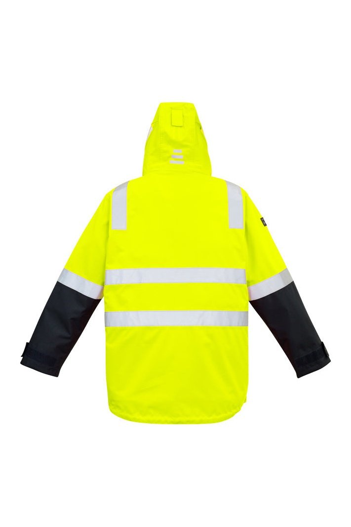  Syzmik Mens Hi Vis 4 in 1 Waterproof Jacket ZJ532 | Syzmik | Fashion Biz Online