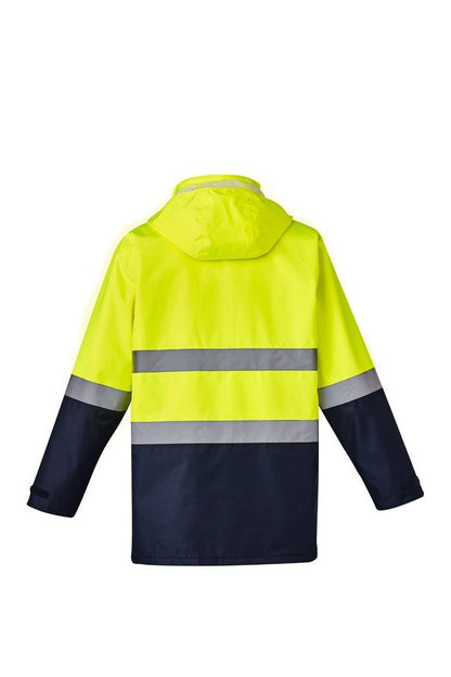  Syzmik Mens Hi Vis Basic 4 in 1 Waterproof Jacket - ZJ220 | Syzmik | Fashion Biz Online