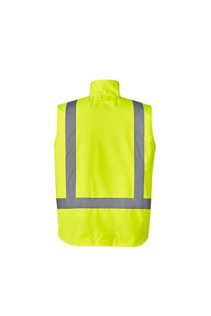  Syzmik Mens Hi Vis Basic 4 in 1 Waterproof Jacket - ZJ220 | Syzmik | Fashion Biz Online