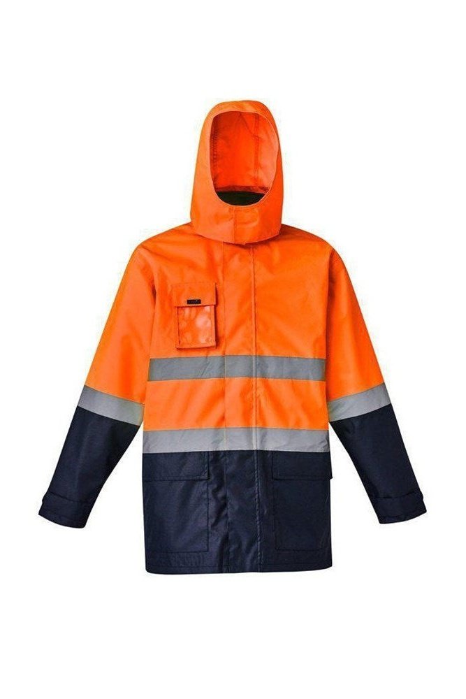  Syzmik Mens Hi Vis Basic 4 in 1 Waterproof Jacket - ZJ220 | Syzmik | Fashion Biz Online