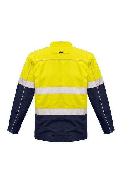  Syzmik Mens Hi Vis Cotton Drill Jacket ZJ590 | Syzmik | Fashion Biz Online