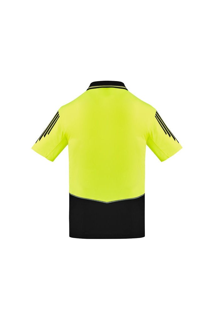  Syzmik Mens Hi Vis Flux S/S Polo - ZH315 | Syzmik | Fashion Biz Online