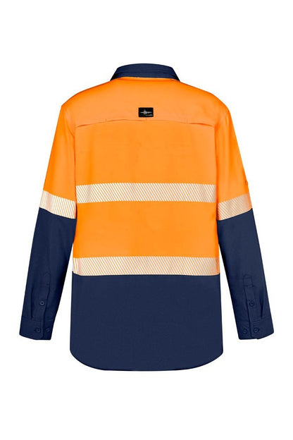  Syzmik Mens Hi Vis Outdoor Segemented tape L/S Shirt - ZW470 | Syzmik | Fashion Biz Online