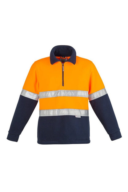  Syzmik Mens Hi Vis Polar Fleece Jumper - Hooped Taped ZT461 | Syzmik | Fashion Biz Online