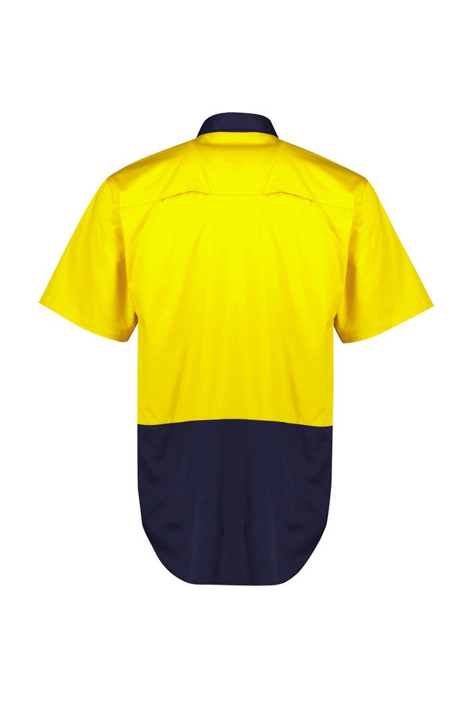  Syzmik Mens Hi Vis Short Sleeve Shirt - ZW115 | Syzmik | Fashion Biz Online