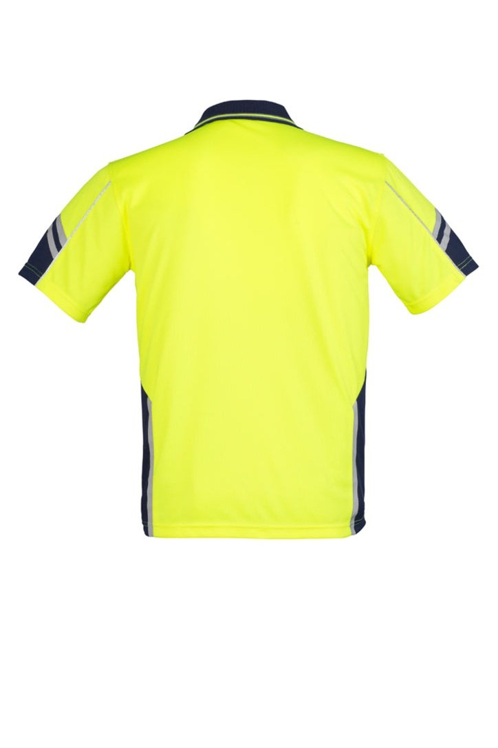  Syzmik Mens Hi Vis Squad S/S Polo - ZH237 | Syzmik | Fashion Biz Online