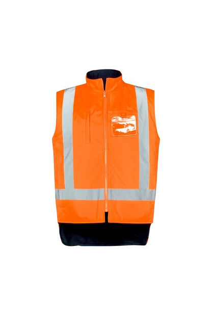  Syzmik Mens Hi Vis X Back Taped 4 in 1 Waterproof Jacket - ZJ616 | Syzmik | Fashion Biz Online