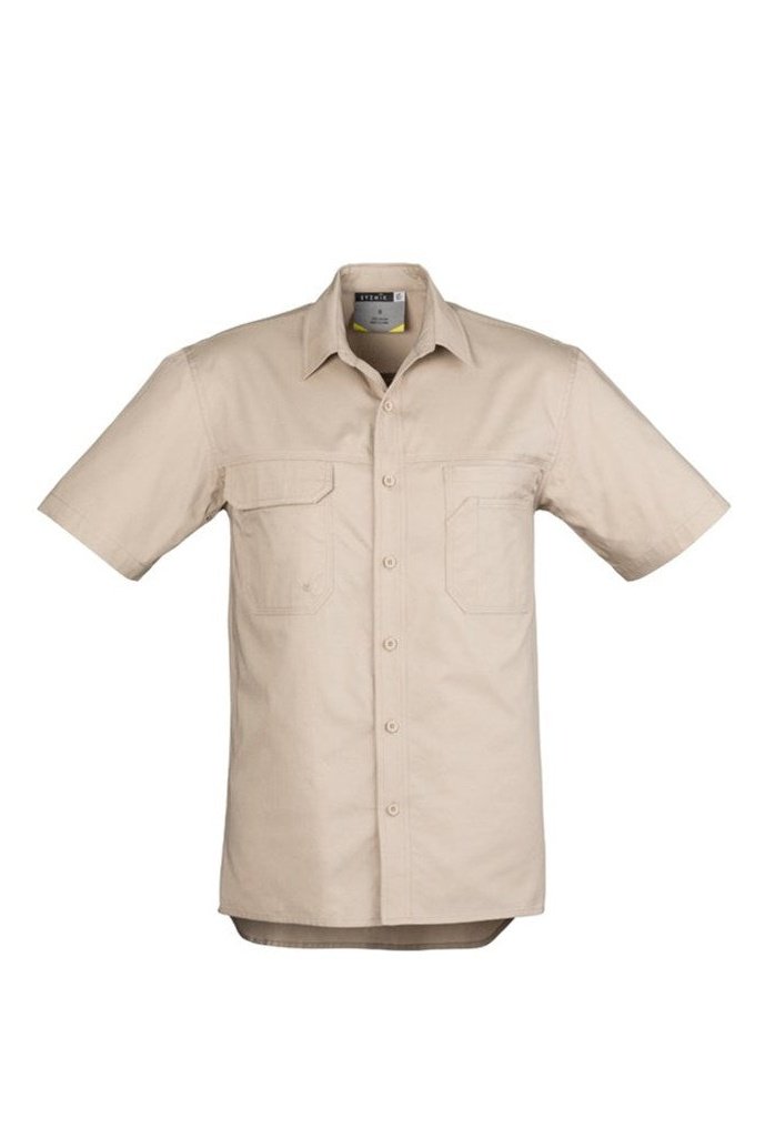  Syzmik Mens Light Weight Trading S/S Shirt - ZW120 | Syzmik | Fashion Biz Online