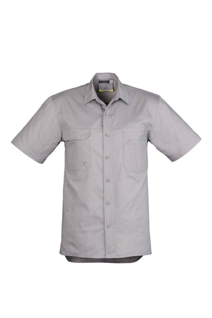  Syzmik Mens Light Weight Trading S/S Shirt - ZW120 | Syzmik | Fashion Biz Online