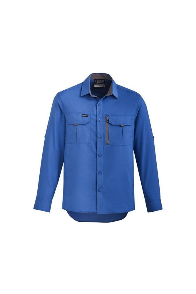  Syzmik Mens Outdoor Long Sleeve Shirt - ZW460 | Syzmik | Fashion Biz Online