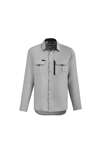  Syzmik Mens Outdoor Long Sleeve Shirt - ZW460 | Syzmik | Fashion Biz Online