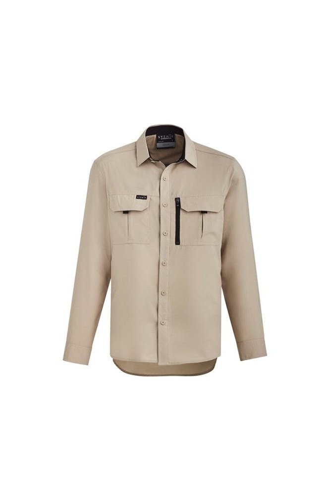  Syzmik Mens Outdoor Long Sleeve Shirt - ZW460 | Syzmik | Fashion Biz Online