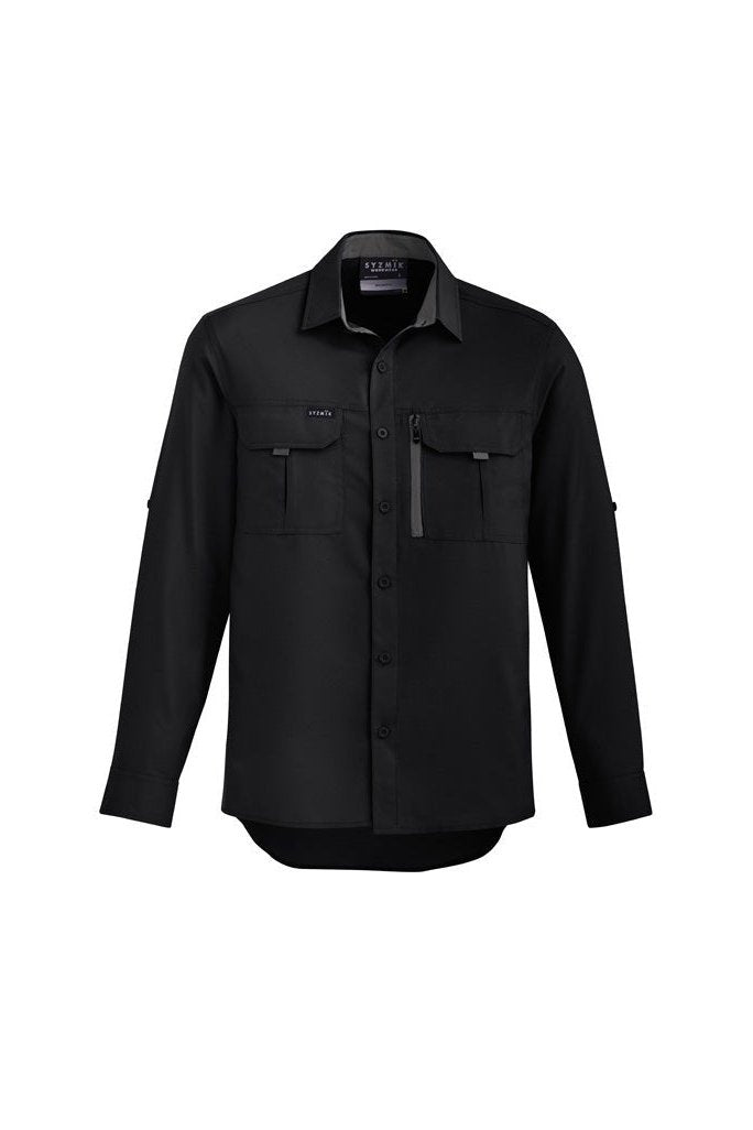  Syzmik Mens Outdoor Long Sleeve Shirt - ZW460 | Syzmik | Fashion Biz Online