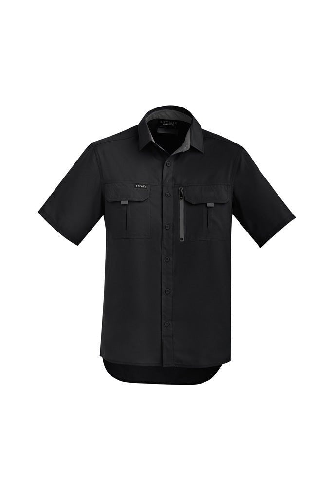  Syzmik Mens Outdoor Short Sleeve Shirt - ZW465 | Syzmik | Fashion Biz Online