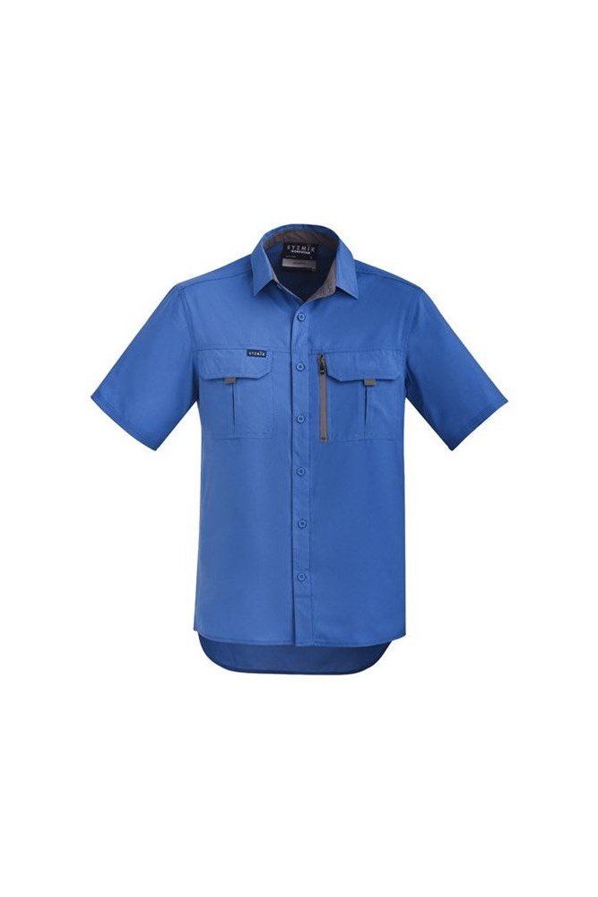  Syzmik Mens Outdoor Short Sleeve Shirt - ZW465 | Syzmik | Fashion Biz Online