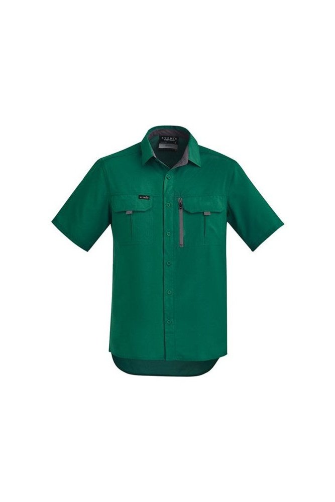  Syzmik Mens Outdoor Short Sleeve Shirt - ZW465 | Syzmik | Fashion Biz Online