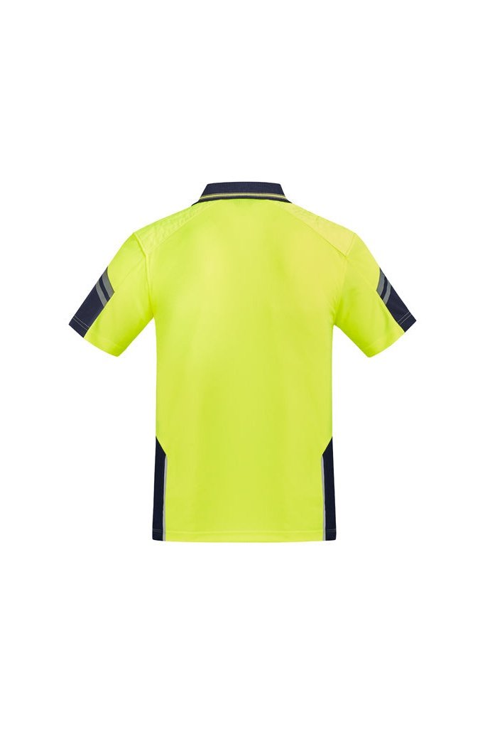  Syzmik Mens Reinforced Hi Vis Squad S/S Polo - ZH465 | Syzmik | Fashion Biz Online