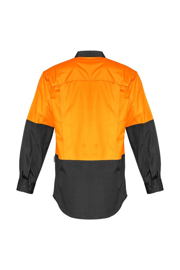  Syzmik Mens Rugged Cooling Hi Vis Spliced Shirt ZW128 | Syzmik | Fashion Biz Online