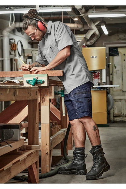  Syzmik Mens Streetworx Heritage Short - ZS822 | Syzmik | Fashion Biz Online