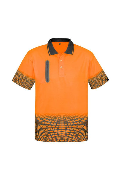  Syzmik Mens Tracks Polo - ZH300 | Syzmik | Fashion Biz Online