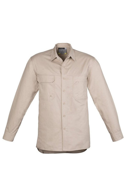  Syzmik Tradie Shirt Cotton Long Sleeve - ZW121 | Syzmik | Fashion Biz Online