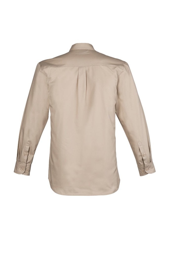  Syzmik Tradie Shirt Cotton Long Sleeve - ZW121 | Syzmik | Fashion Biz Online