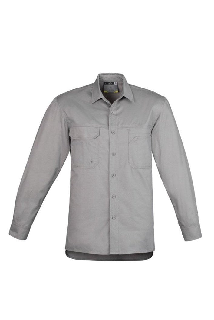  Syzmik Tradie Shirt Cotton Long Sleeve - ZW121 | Syzmik | Fashion Biz Online