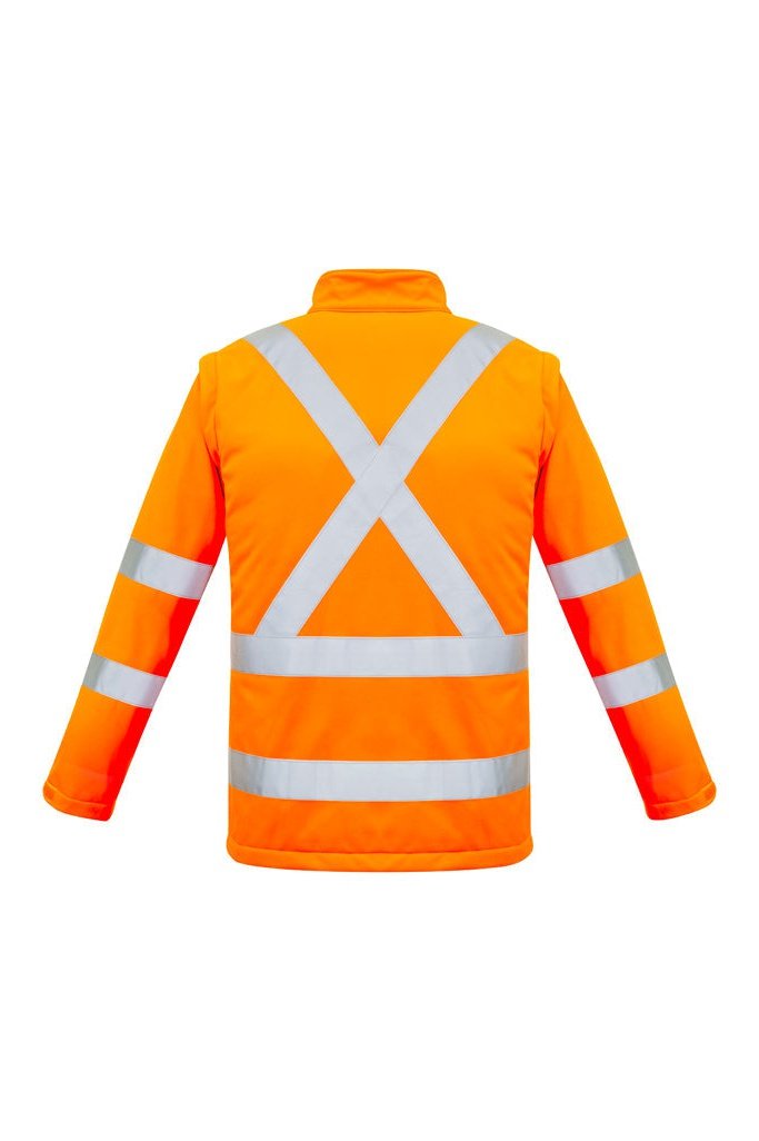  Syzmik Unisex Hi Vis 2 in 1 x Back Softshell Jacket ZJ680 | Syzmik | Fashion Biz Online