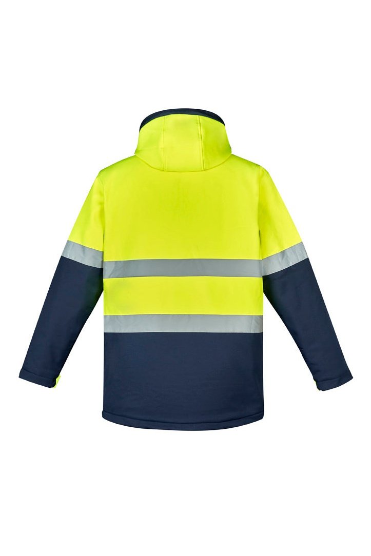  Syzmik Unisex Hi Vis Antarctic Softshell Taped Jacket - ZJ553 | Syzmik | Fashion Biz Online