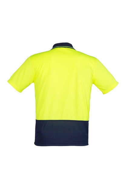  Syzmik Unisex Hi Vis Basic Spliced Polo - Short Sleeve - ZH231 | Syzmik | Fashion Biz Online