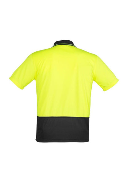  Syzmik Unisex Hi Vis Basic Spliced Polo - Short Sleeve - ZH231 | Syzmik | Fashion Biz Online