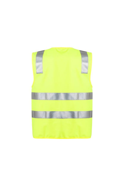  Syzmik Unisex Hi Vis Full Zip Vest - ZV998 | Syzmik | Fashion Biz Online