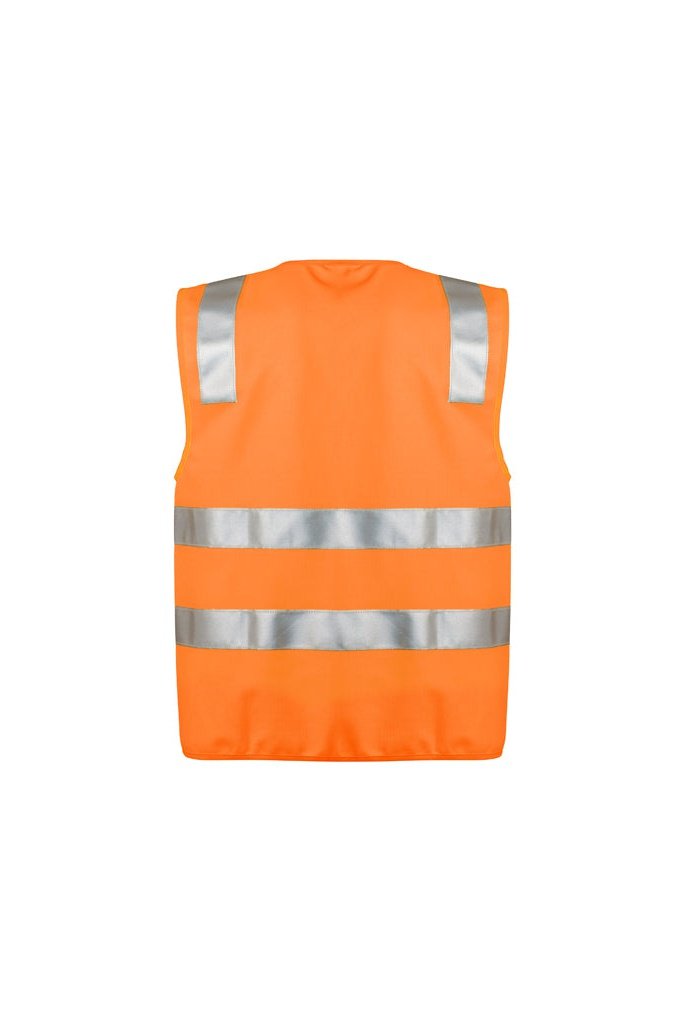  Syzmik Unisex Hi Vis Full Zip Vest - ZV998 | Syzmik | Fashion Biz Online