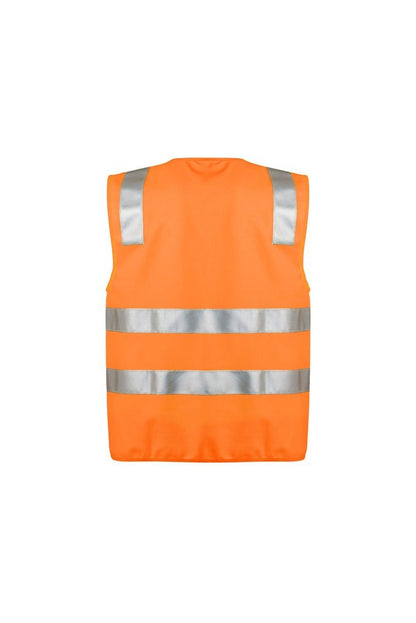  Syzmik Unisex Hi Vis Full Zip Vest - ZV998 | Syzmik | Fashion Biz Online