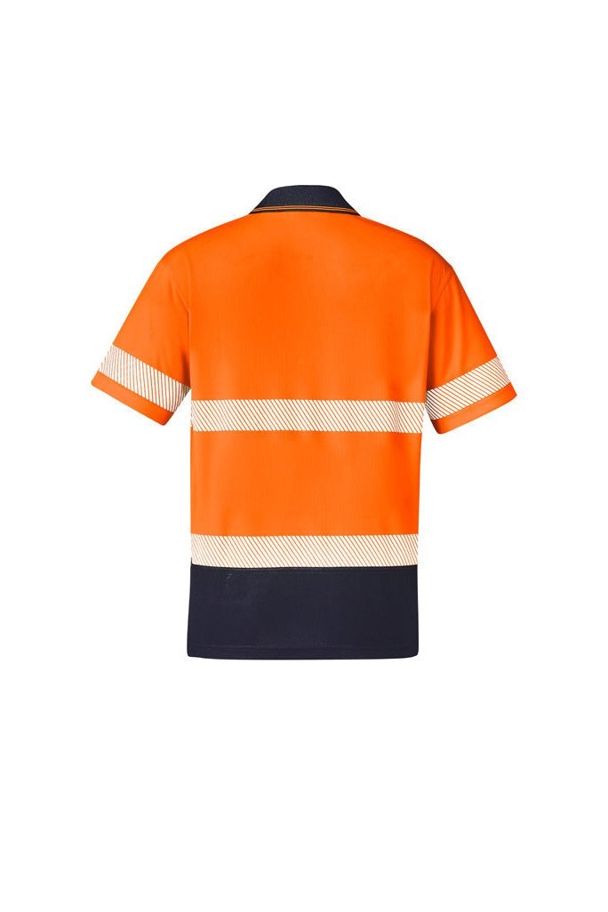  Syzmik Unisex Hi Vis Segmented S/S Polo - Hoop Taped - ZH535 | Syzmik | Fashion Biz Online