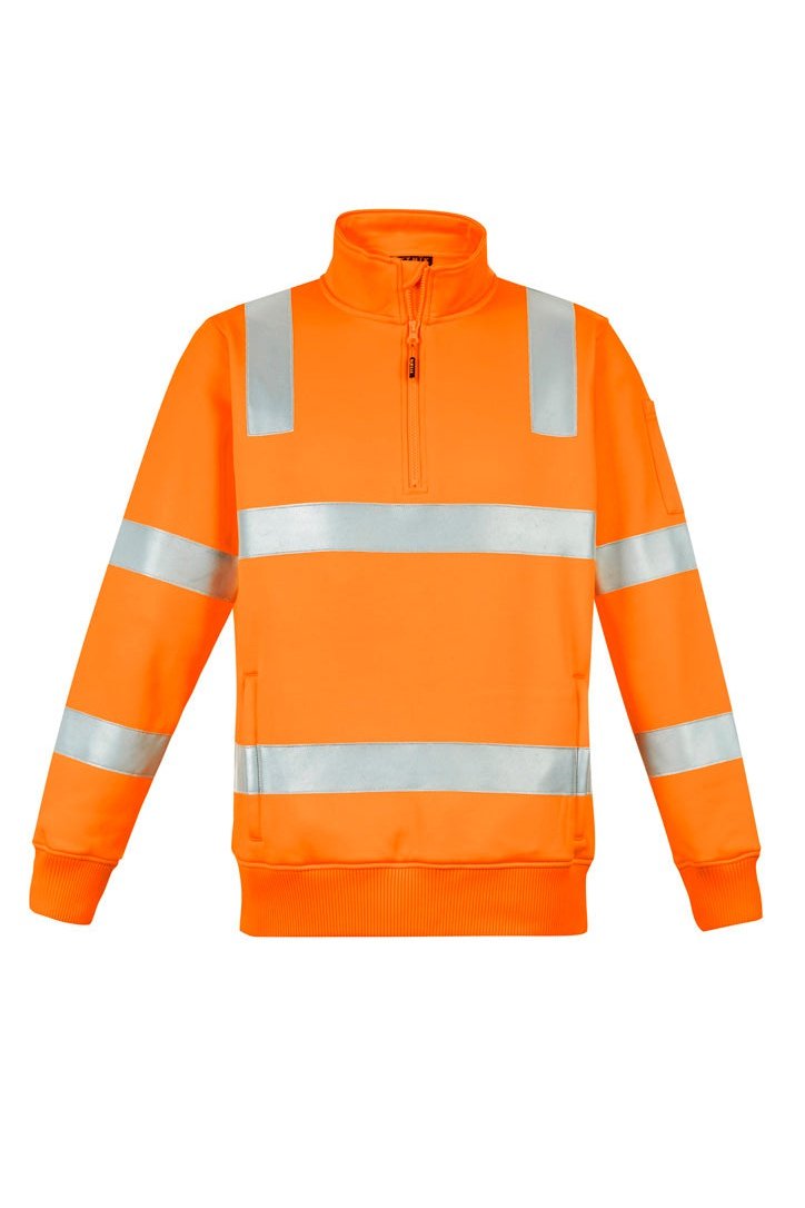  Syzmik Unisex Hi Vis Vic Rail 1/4 Zip Pullover - ZT640 | Syzmik | Fashion Biz Online