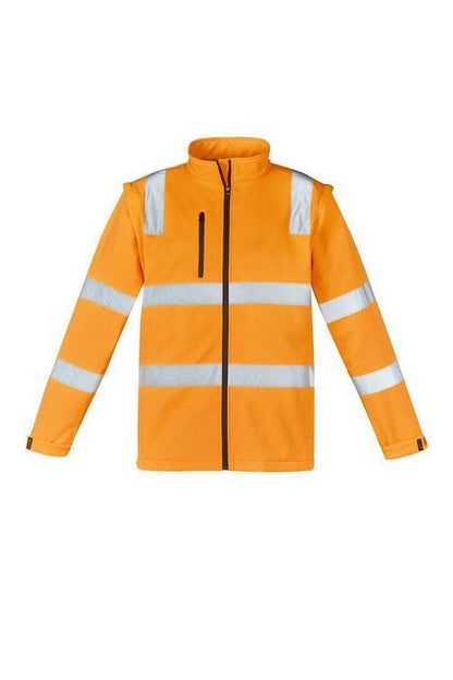  Syzmik Unisex Hi Vis Vic Rail 2 in 1 Softshell Jacket - ZJ780 | Syzmik | Fashion Biz Online